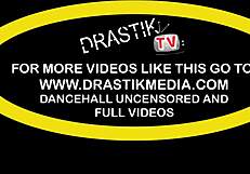 dancehall party girls skin out topless caribbean sexy dancing wild