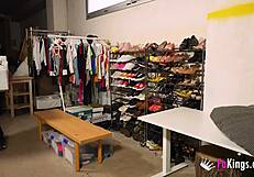 moli myers sneaks guys into her shop backroom for secret cowgirl bangs and blowjobs