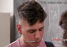 Teacher Risks It All Letting Student Destroy Her Ass!