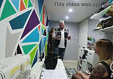 lola eastking shoplifts then roleplays dirty milf slut pov tit fuck 😈