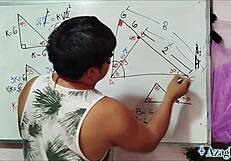 can you handle my hot math teacher's bedroom lessons nerd?