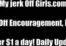 caught jerking now follow my humiliating joi commands teen domme