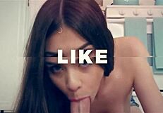 lingerie latina xochi moon pov deepthroats monster cock rimjobs sloppy face fucks big dick