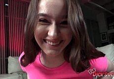 Busty Brunette Hazel Moore Rides Monster Cock Bouncing Huge Tits Tease