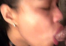 My Stepsister Moans Loud Fingering Herself Then Sticks Tongue Out for My Cumshot