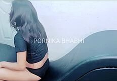 bhabhi loves swinging small tits pussy on thick desi cock ride