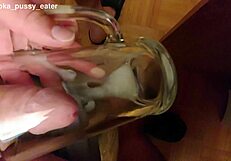 grab some hot cum to savor with my evening drink tonight