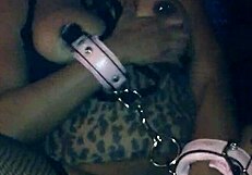 WOW EBONY COUPLE DRILLS PUSSY WITH DILDOS IN HIDDEN FANTASY PT 1