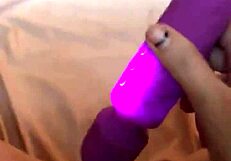 Princess Clover Vibes Tight Pussy to Gushing Cum