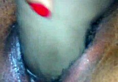 WOW EBONY COUPLE DRILLS PUSSY WITH DILDOS IN HIDDEN FANTASY PT 1