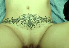 Corno Watches Wife's Shaved Pussy Ravaged by Muscular Stud
