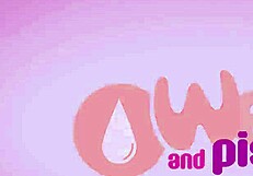 WET PUSSY PISSES SOAKED TOYS IN EXTREME SOLO PANTY PLAY!