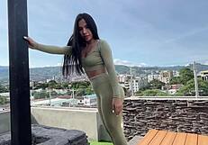 Colombian Teen Rides Gym Neighbor in Public Penthouse Risk