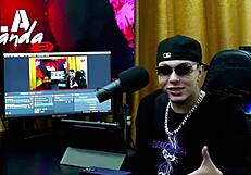 binho ted licks ninfeta's pink pussy on podcast table ruan speechless she commands