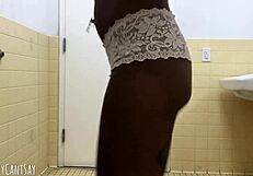 Ever Wonder About Getting Freaky With Black Babe In Work Bathroom?