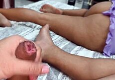 Stepmom's extreme ass makes my cock rock hard instantly