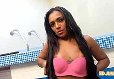 dandara bombom total anal in sheer red tan lines