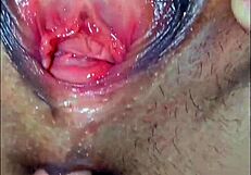 Amateur European Milf Couple's Cute Homemade Wet Pussy Close-Up