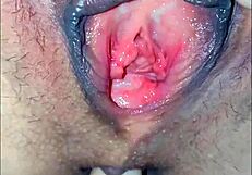 Amateur European Milf Couple's Cute Homemade Wet Pussy Close-Up