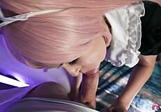horny slut maid una fairy moans wildly getting fucked