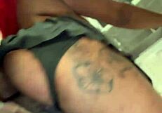 Sexy Redhead Twerks Creamy Wet Pussy on Big Black Cock
