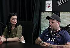 peruvian teen monica lima gets wild on camera during her casting interview chat