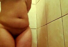 hey love i'm pregnant and can't reach my pussy in the shower, help me wash?