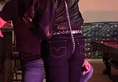 Cherry's Tight Jeans Spanked Hard by Dominant Husband