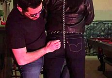 Cherry's Tight Jeans Spanked Hard by Dominant Husband