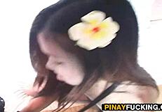 asian teen slurps tourist's thick cock pov