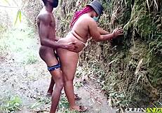 Blind Guy Pounds Her Big Ass in the Bush