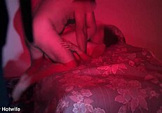 Isa spreads legs wide for friend's huge cock in swingers cuckold