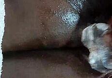 wanna see curvy ebony big tits take double anal dildo penetration with huge squirt?