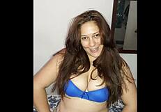 hey babe i sucked my hubby off then he fucked me hard in this blue lingerie