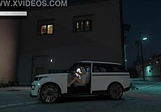 Damn! GTA 5 Hooker Delivers Wild Car Prostitute Fuck Service!