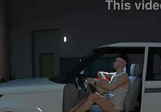 Damn! GTA 5 Hooker Delivers Wild Car Prostitute Fuck Service!
