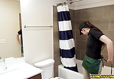 Stepuncle Pays Kyra for Bent Over Big Cock Doggystyle Pussy Fuck!