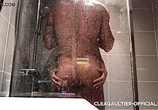 Clea Gaultier Shares Intimate Shower Bathing Moment