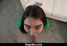 Stepsiblings Dare Escalates to Full Orgy with Doggystyle and Cowgirl!