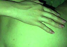 Muscular Bodybuilder Sneaks into Stepsister's Room at Night for Secret Pantyhose Fuck