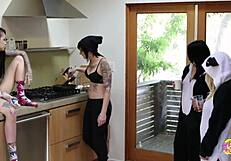 wanna see us emo lesbians lick shaved pussies and ride strap-ons till we cum hard?