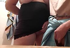 College girls masturbate publicly in dorm kitchen lesbian tease