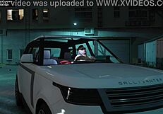 Damn! GTA 5 Hooker Delivers Wild Car Prostitute Fuck Service!