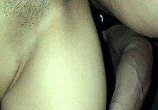 Muscular Bodybuilder Sneaks into Stepsister's Room at Night for Secret Pantyhose Fuck