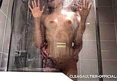Clea Gaultier Shares Intimate Shower Bathing Moment