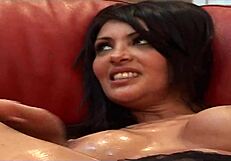 yasmine lafitte screams as huge cock violently anal pounds her tight ass