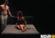 what if passionate love meant tight shaved pussy on monster cock close up?