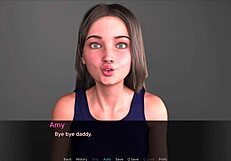 Amy next door teases her small tits pussy play?