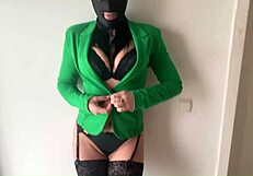 Hot Secretary Worships Balls And Swallows Cum Preview!