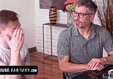 WOW! FREEUSE FANTASY: RIVER LYNN, CHARLIE FORDE BENT OVER BY MIKE MANCINI AND ANTHONY PIERCE!